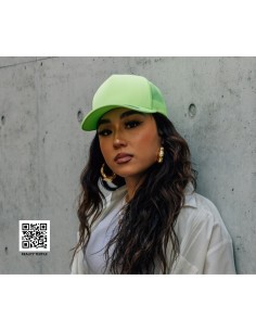 F-6506-5-Panel Retro Trucker Cap 2